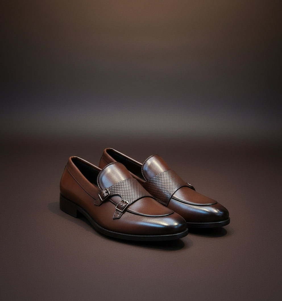 Trendathic Monarch Strap – Premium Formal Shoes
